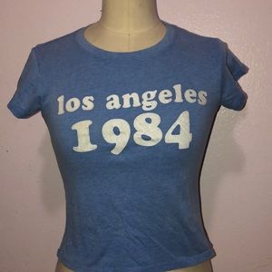 blue brandy melville shirt